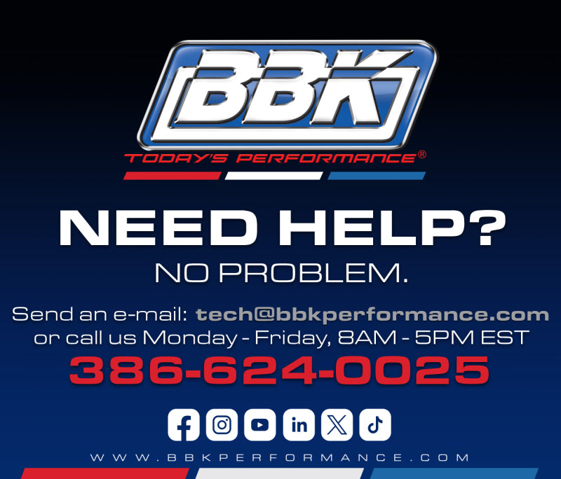 BBK 2-3/4in Universal Flared Exhaust Flow Tubes - My Store