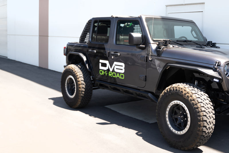 DV8 Offroad 18-23 Jeep Wrangler JL 4 Door FS-15 Series Rock Sliders - My Store