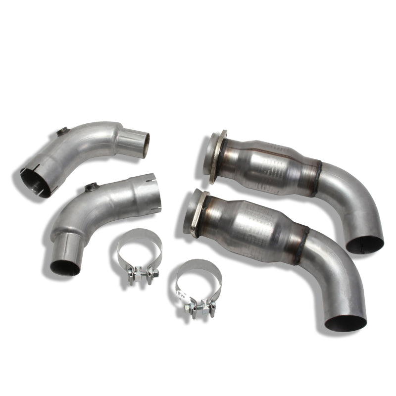 BBK 15-20 Ford Mustang GT 3in Short Mid Pipe Kit w/Cats (Use LT Header 1633/16330/1856/18560) - My Store