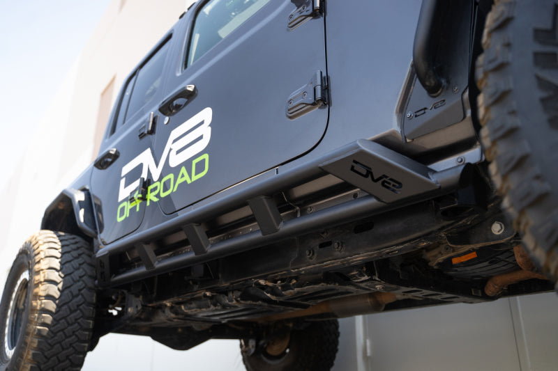 DV8 Offroad 18-23 Jeep Wrangler JL 4 Door FS-15 Series Rock Sliders - My Store