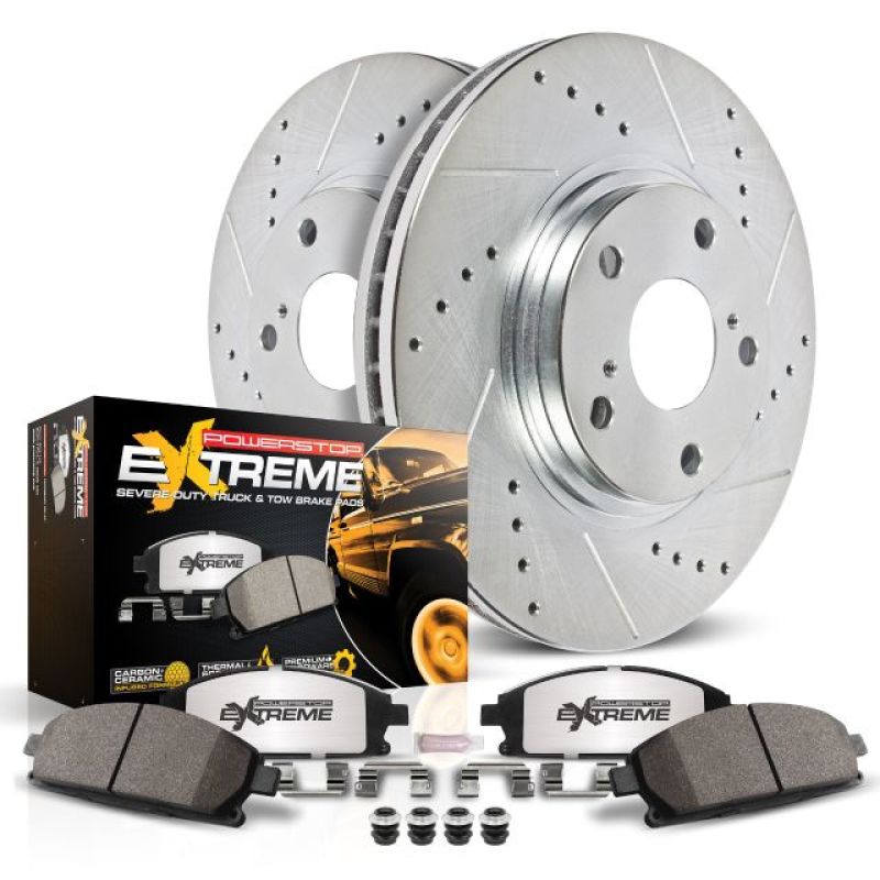 Power Stop 95-02 Toyota 4Runner Front Z36 Truck & Tow Brake Kit - My Store