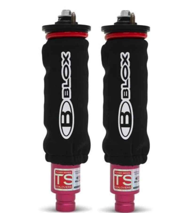 BLOX Racing Neoprene Coilover Covers - Black (Pair) - My Store
