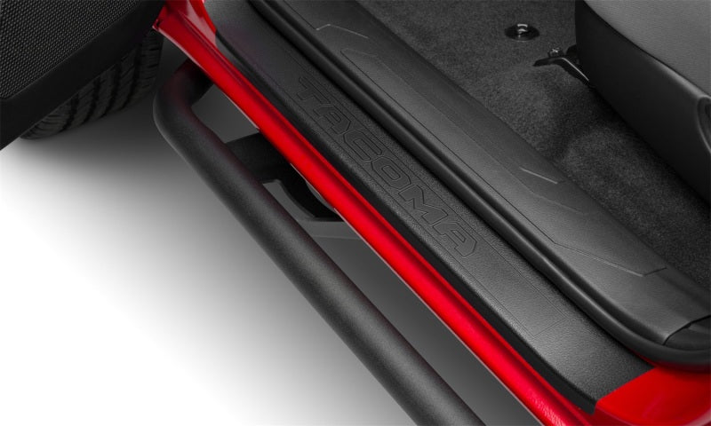 N-Fab Trail Slider Steps 16-20 Toyota Tacoma Crew Cab All Beds - SRW - Textured Black - My Store