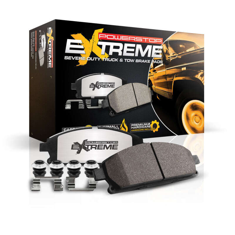 Power Stop 20-22 Chevrolet Silverado 2500 HD Front/Rear Z36 Truck & Tow Pad W/Hdw - My Store