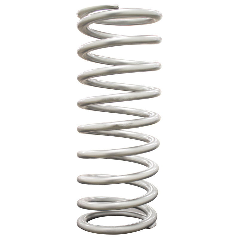 QA1 2-1/2in ID High Travel Spring - 12in Length x 130lbs/in - Silver Powder Coated - My Store