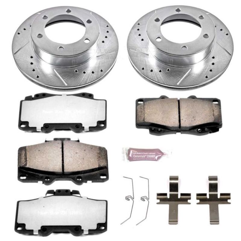 Power Stop 95-02 Toyota 4Runner Front Z36 Truck & Tow Brake Kit - My Store