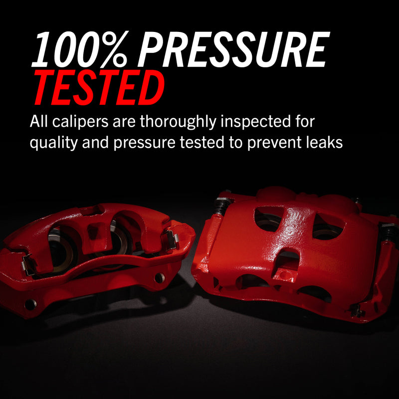 Power Stop 90-00 Honda Civic Front Red Calipers w/Brackets - Pair - My Store
