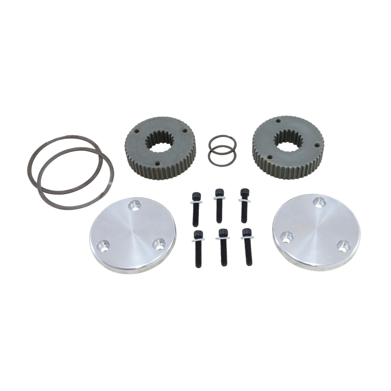 Yukon Gear Hardcore Drive Flange Kit For Dana 44 / 19 Spline Outer Stubs. Non-Engraved Caps - My Store
