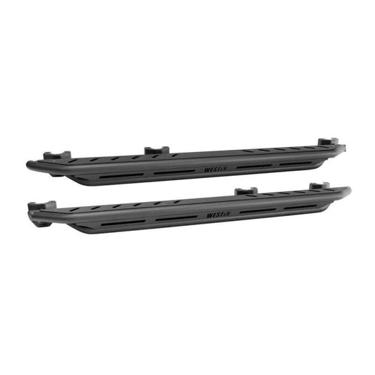 Westin/Snyper 2018+ Jeep Wrangler JL Unlimited 4DR Triple Tube Rock Rail Steps - Textured Black - My Store
