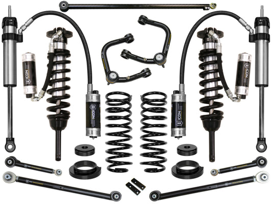 ICON 03-09 Lexus GX470 0-3.5in Stage 7 Suspension System w/Tubular UCA - My Store
