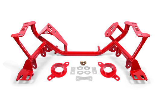 BMR 79-95 Ford Mustang K-Member Standard Version w/Spring Perches - Red - My Store