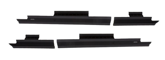 Bushwacker 2018 Jeep Wrangler Unlimited 4-Door Trail Armor Rocker Panel and Sill Plate Cover - Black - My Store