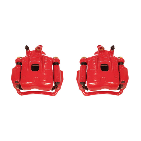 Power Stop 95-04 Toyota Tacoma Front Red Calipers w/Brackets - Pair - My Store