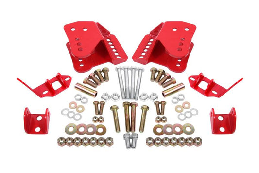 BMR 78-87 G-Body Rear Coilover Conversion Kit - Red - My Store