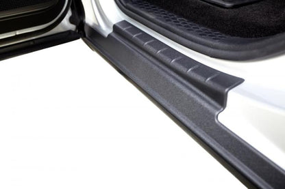 Bushwacker 99-16 Ford F-250 Super Duty Crew Cab Trail Armor Rocker Panel / Sill Plate Cover - Black - My Store