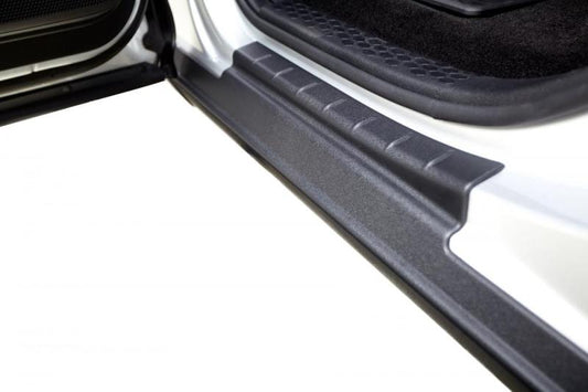 Bushwacker 09-18 Dodge Ram 1500 Crew Cab Trail Armor Rocker Panel and Sill Plate Cover - Black - My Store