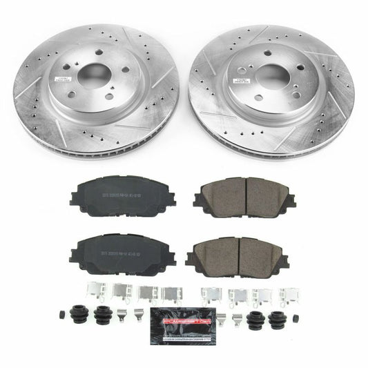 Power Stop 2019 Toyota Avalon Front Z23 Evolution Sport Brake Kit - My Store