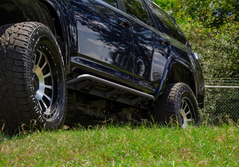 N-Fab Trail Slider Steps 16-20 Toyota Tacoma Crew Cab All Beds - SRW - Textured Black - My Store