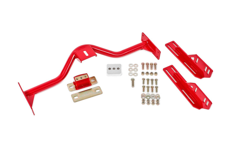 BMR 67-69 1st Gen F-Body Transmission Conversion Crossmember T56/TR6060/TH400/4L80E - Red - My Store