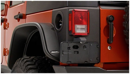 Bushwacker 07-18 Jeep Wrangler Trail Armor Rear Corners - Black - My Store