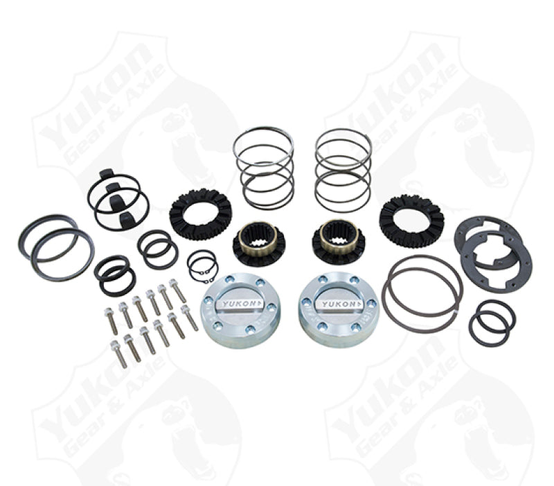 Yukon Gear Hardcore Locking Hub Set For GM 8.5in Front & Dana 44 / 19 Spline - My Store