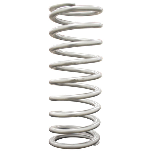 QA1 2-1/2in ID High Travel Spring - 12in Length x 130lbs/in - Silver Powder Coated - My Store
