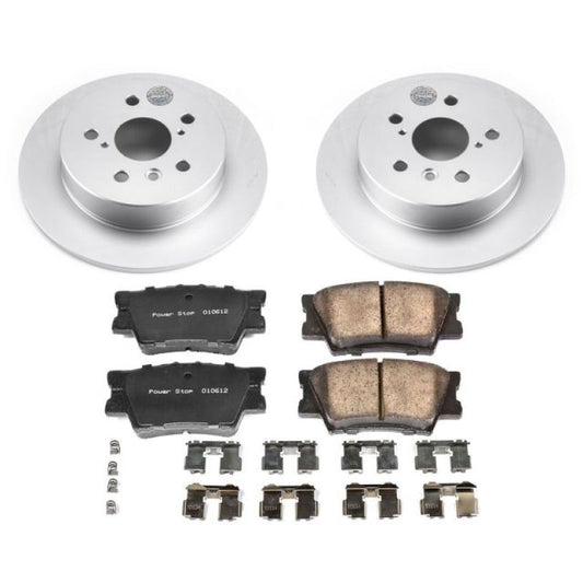 Power Stop 18-19 Toyota Camry Rear Z17 Evolution Geomet Coated Brake Kit - My Store