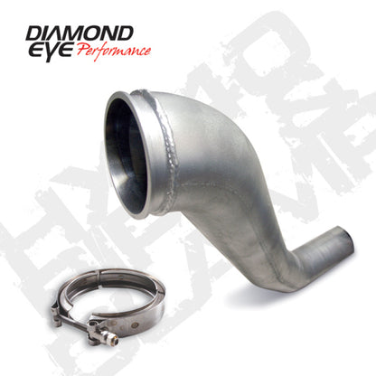 Diamond Eye KIT 4in DWNP HX40 TURBO-DIRECT FLANGE W/ V-Band CLAMP AL DODGE 94-02 - My Store