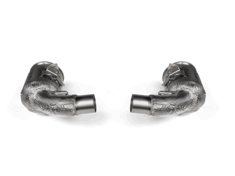 Akrapovic 20-21 Porsche 911 Turbo/Turbo S (992) Link Pipe Set w/Catalytic Converter (SS) - My Store