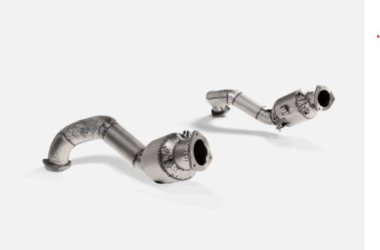 Akrapovic 2022+ Porsche 718 Cayman GT4 RS Link-Pipe Set (Titanium) - My Store