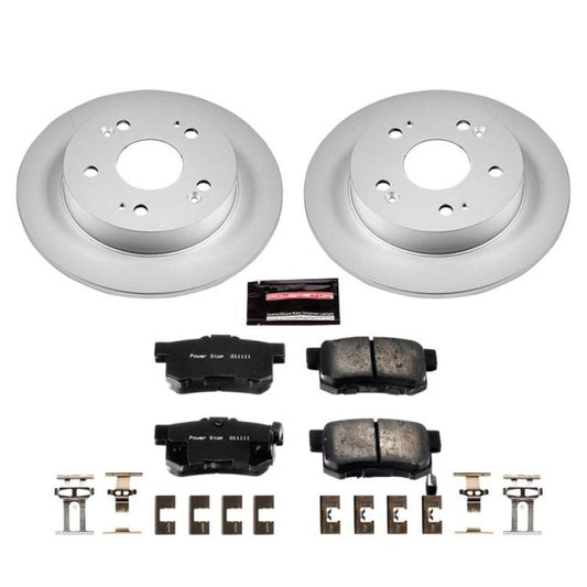 Power Stop 13-15 Acura ILX Rear Z17 Evolution Geomet Coated Brake Kit - My Store