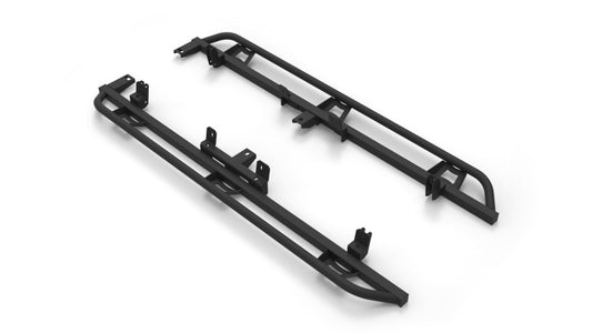 N-Fab Trail Slider Steps 15-20 Chevy/GMC Colorado/Canyon Crew Cab All Beds - SRW - Textured Black - My Store