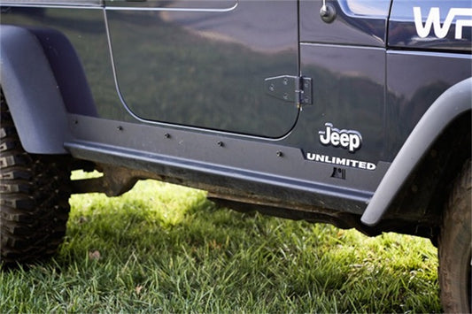 Rugged Ridge Heavy Duty Side Rocker Guards 04-06 Jeep Wrangler LJ - My Store