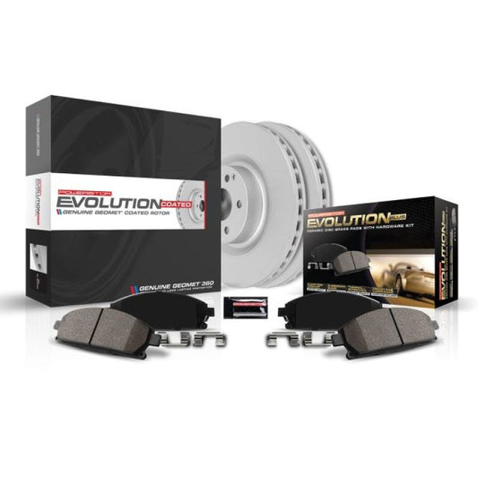 Power Stop 16-19 Honda Civic Rear Z17 Evolution Geomet Coated Brake Kit - My Store