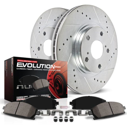 Power Stop 2019 Lexus ES350 Rear Z23 Evolution Sport Brake Kit - My Store