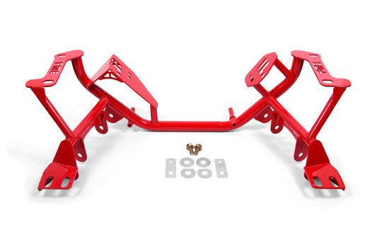 BMR 79-95 Ford Mustang K-Member Standard Version w/ Coilover Perches - Red - My Store