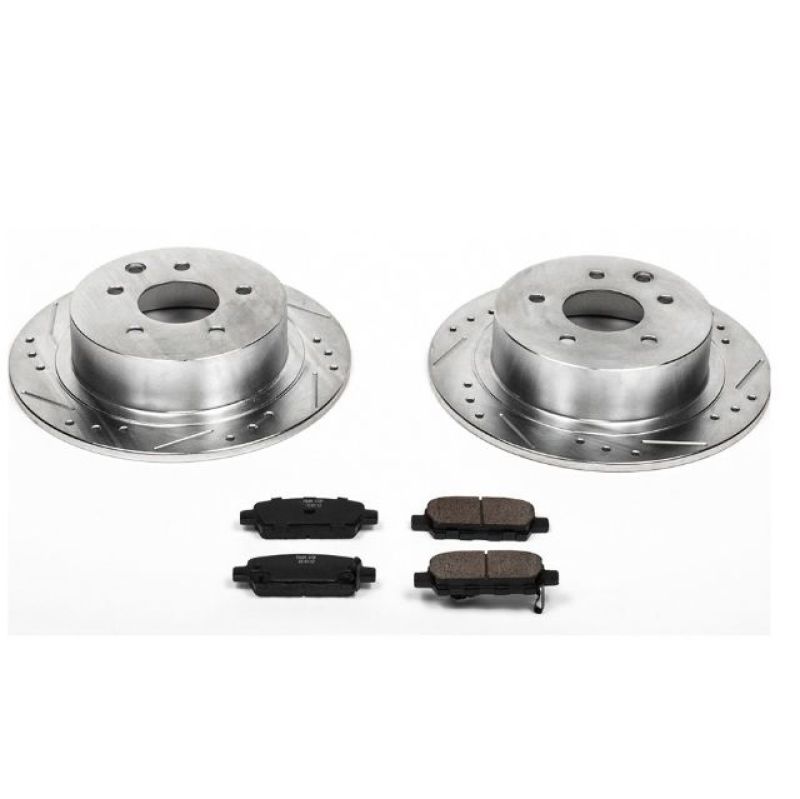 Power Stop 02-06 Nissan Altima Rear Z23 Evolution Sport Brake Kit - My Store