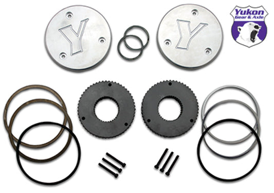 Yukon Gear Hardcore Drive Flange Kit For Dana 44 / 19 Spline Outer Stubs. Non-Engraved Caps - My Store