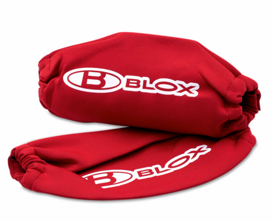 BLOX Racing Neoprene Coilover Covers - Red (Pair) - My Store