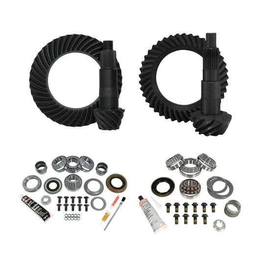 Yukon Gear & Install Kit Package Jeep JL Non-Rubicon D44 (M220) R / D30 (M186) F - 4.88 Ratio - My Store