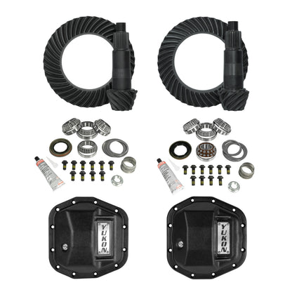 Yukon Stage 2 Jeep JL/JT Re-Gear Kit w/Covers & D44 Front & Rear in a 5.13 Ratio - My Store