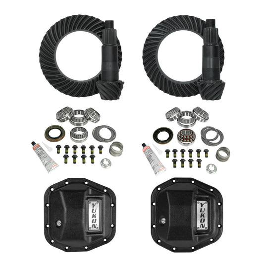 Yukon Stage 2 Jeep JL/JT Re-Gear Kit w/Covers & D44 Front & Rear in a 5.13 Ratio - My Store