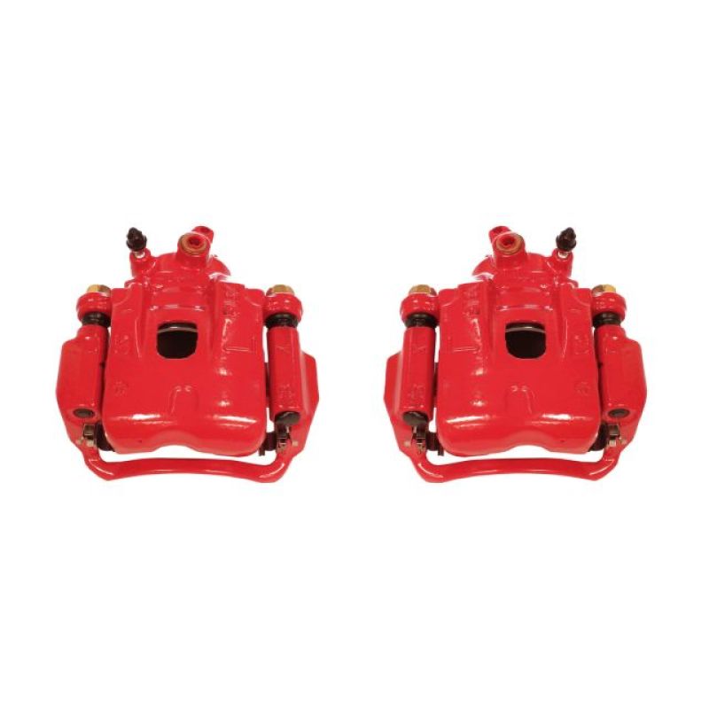 Power Stop 95-04 Toyota Tacoma Front Red Calipers w/Brackets - Pair - My Store