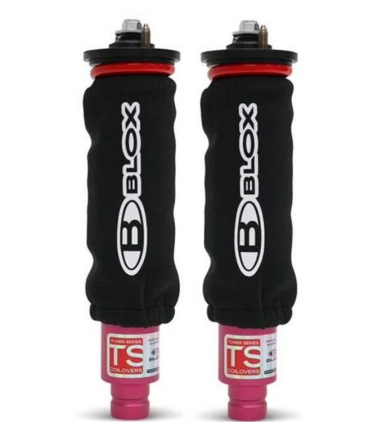 BLOX Racing Neoprene Coilover Covers - Black (Pair) - My Store