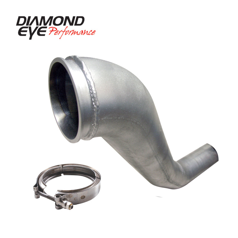 Diamond Eye KIT 4in DWNP HX40 TURBO-DIRECT FLANGE W/ V-Band CLAMP AL DODGE 94-02 - My Store