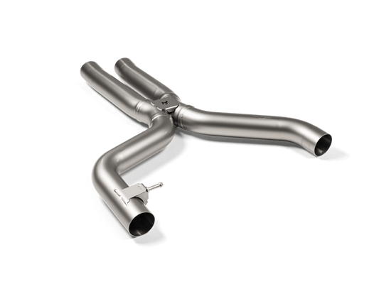 Akrapovic 2021+ BMW G87 M2, G80 M3 &amp; G82 M4 Evolution Short Link pipe w/o Resonator (Titanium) - My Store