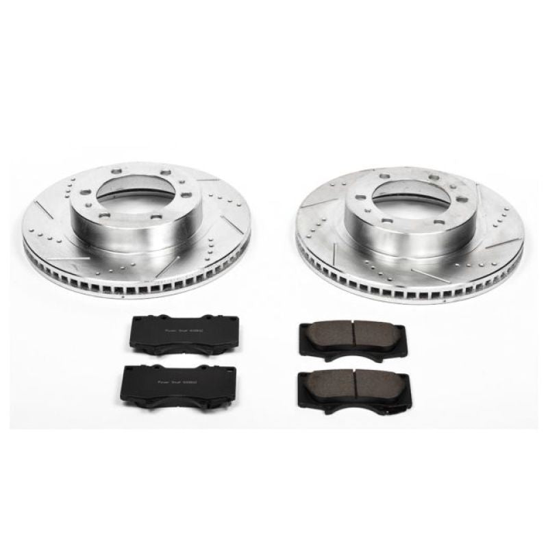 Power Stop 03-09 Toyota 4Runner Front Z23 Evolution Sport Brake Kit - My Store