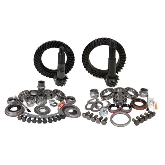 Yukon Gear & Install Kit Package Jeep XJ / YJ w/ Dana 30 Front & Model 35 Rear - 4.56in Ratio - My Store