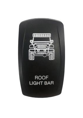 Switch, Rocker JK Roof Light Bar   