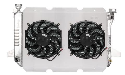 85-96 Ford Truck Aluminum Radiator Module Cold Case Radiators